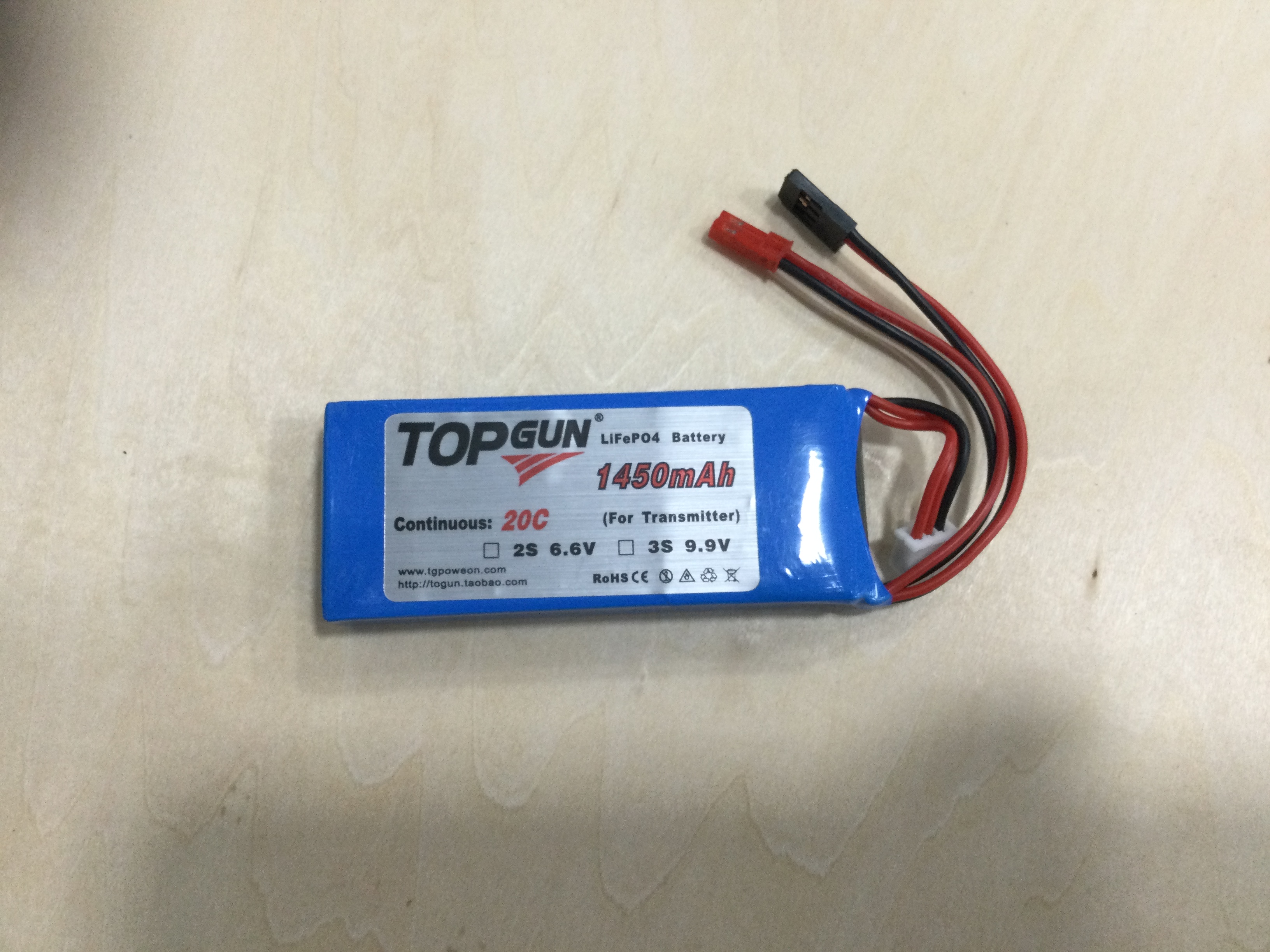 Life battery for receiver / transmitter 