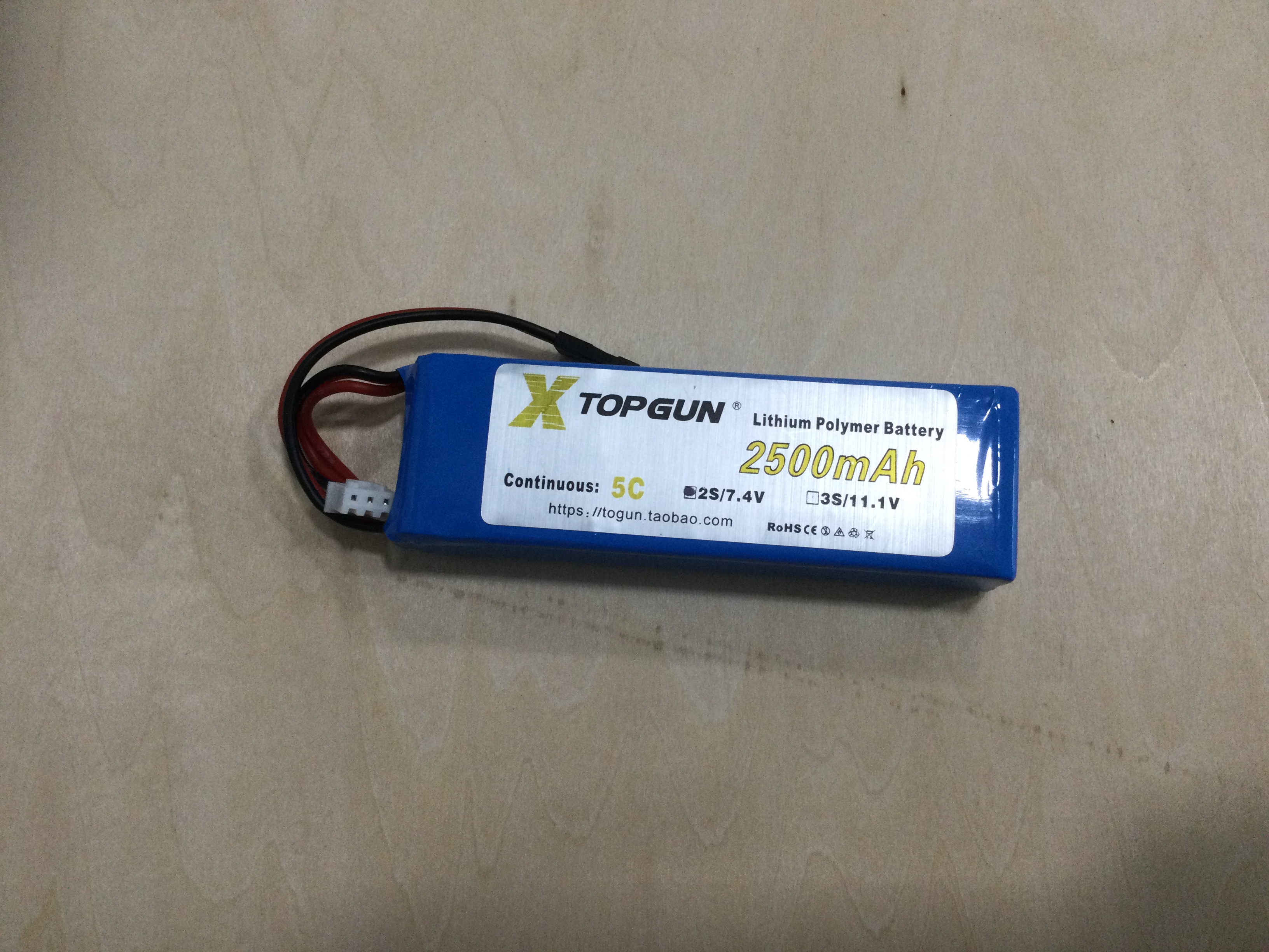 Life battery for transmitter 