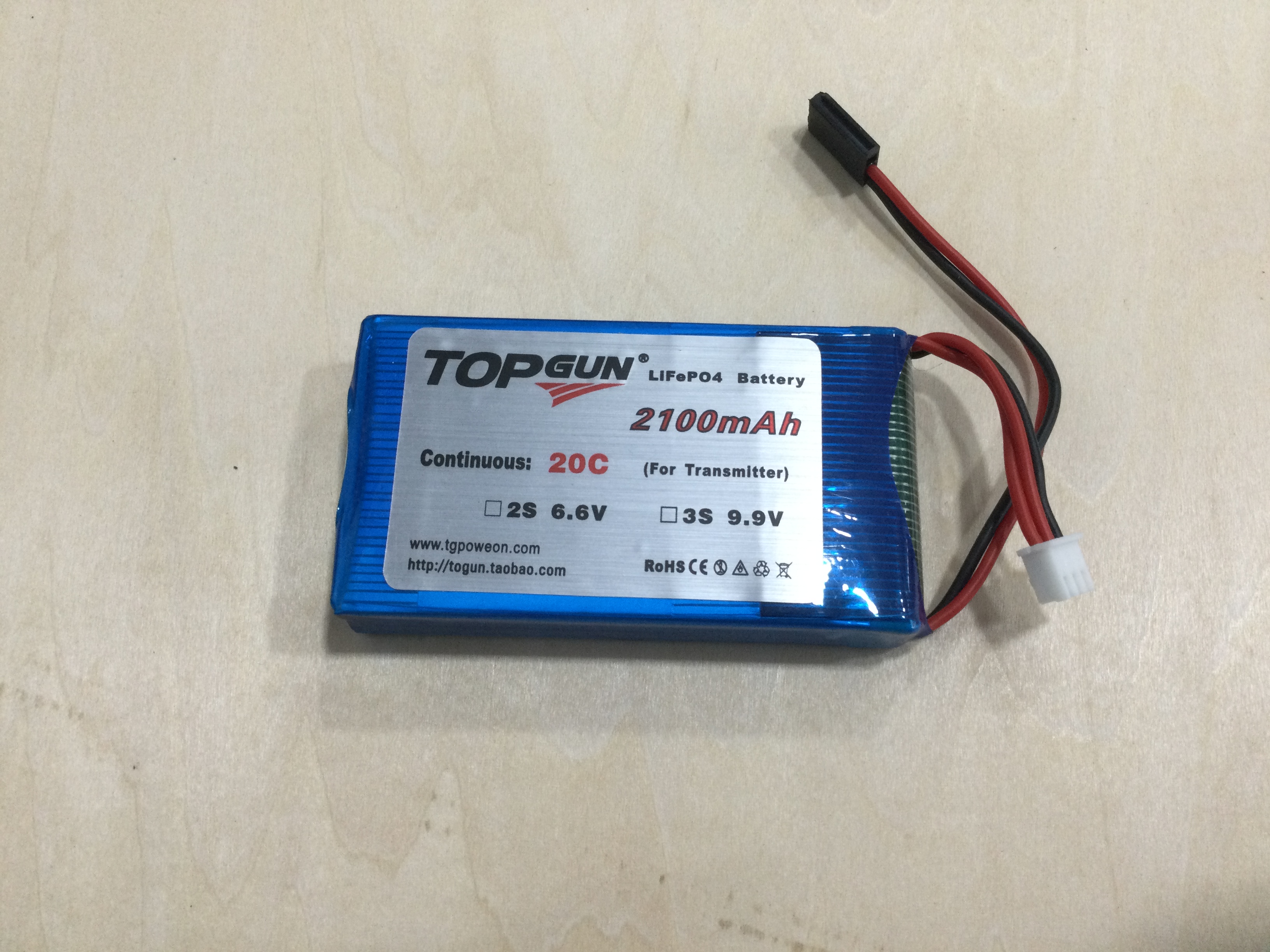 Life battery for receiver / transmitter 